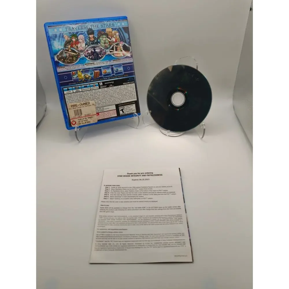 Star Ocean Integrity and Faithlessness Day One Edition PS4